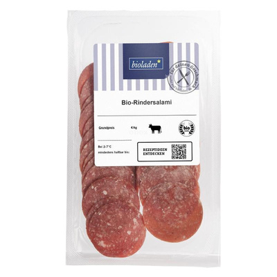 Produktfoto zu Rindersalami geschnitten