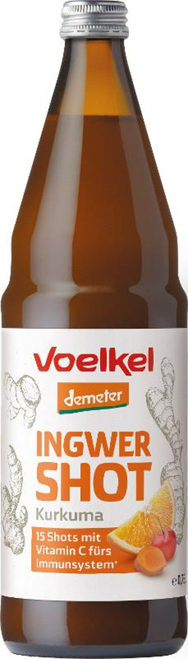 Produktfoto zu BIG Shot Ingwer Kurkuma 0,75l