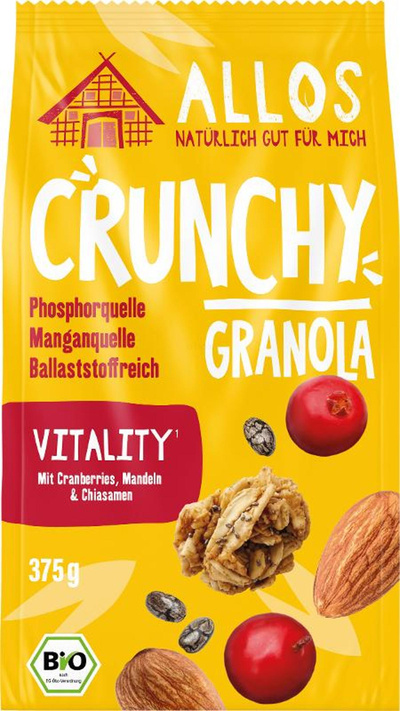 Produktfoto zu Crunchy Granola Vitality