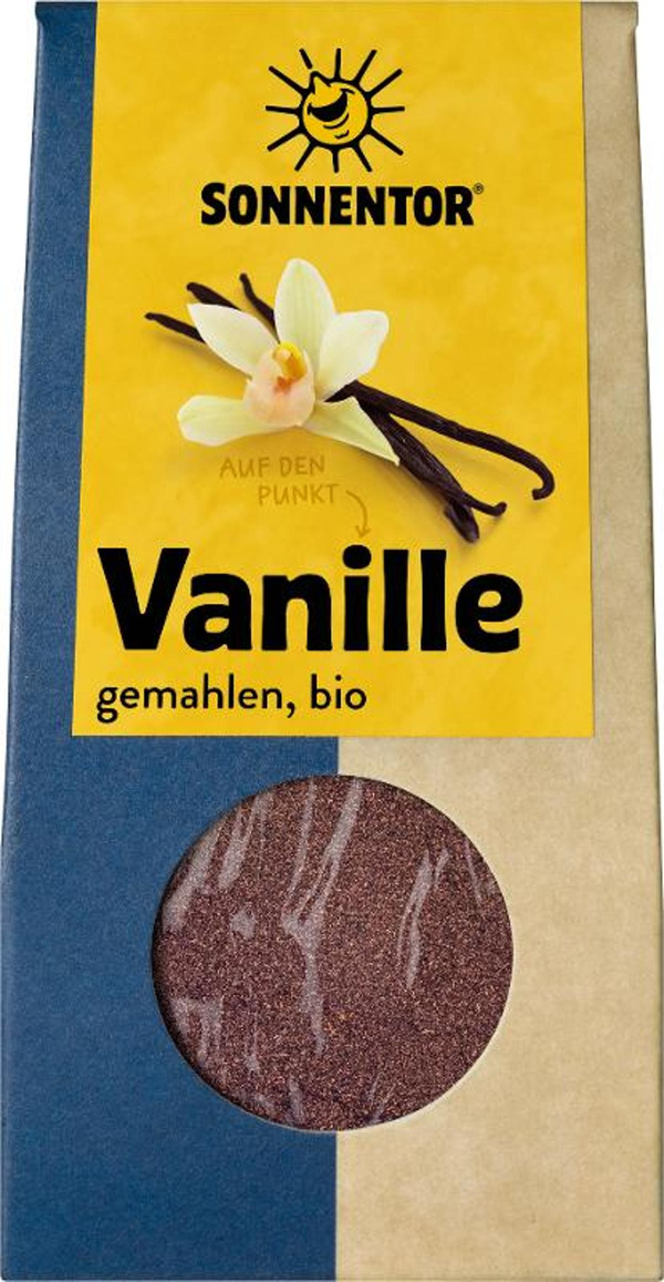 Produktfoto zu Vanillepulver gemahlen Tüte