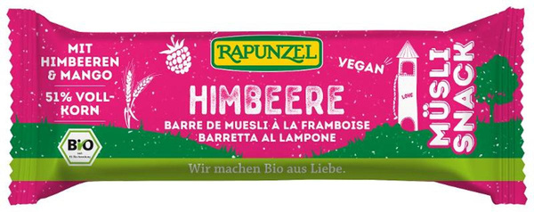 Produktfoto zu Müsli-Snack Himbeere