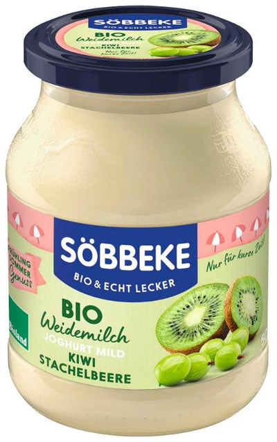 Produktfoto zu Joghurt Kiwi-Stachelbeere 3,8%