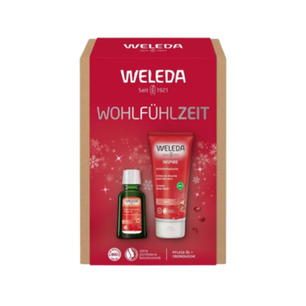 Produktfoto zu Geschenkset Weleda - Harmonische Wohlfühlmomente