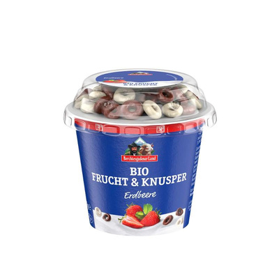 Produktfoto zu Alpenzwerg Erdbeere&Knusper Joghurt