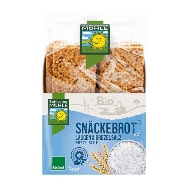 Produktfoto zu Snäckebrot Laugen Brezelsalz