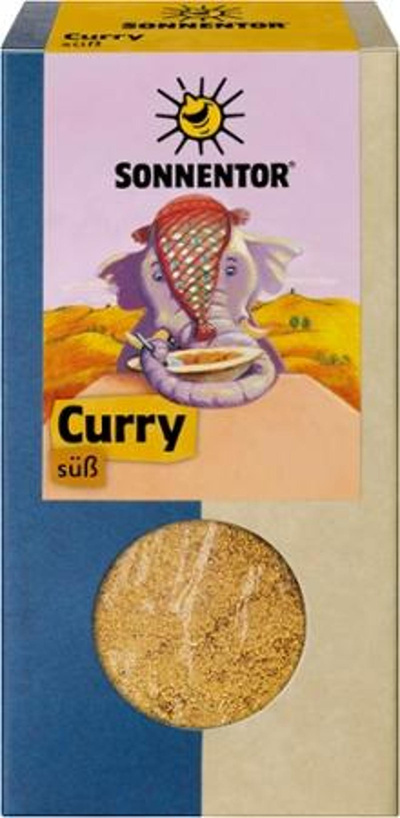 Produktfoto zu Curry süß gemahlen Tüte