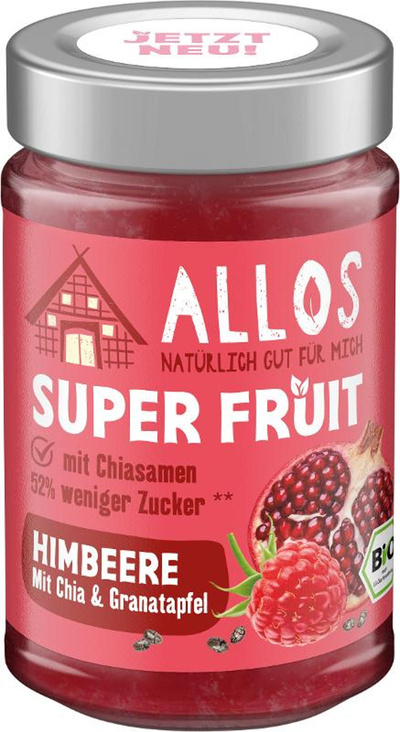 Produktfoto zu Super Fruit Himbeere Chia Granatapfel Aufstrich
