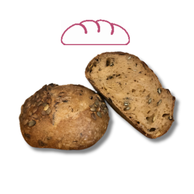 Produktfoto zu Kürbiskernbrot 600g