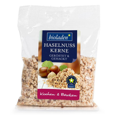 Produktfoto zu Haselnusskerne gehackt