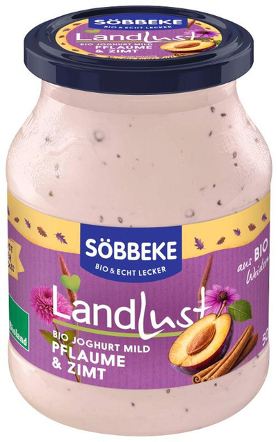 Produktfoto zu Joghurt Pflaume Zimt 3,8%