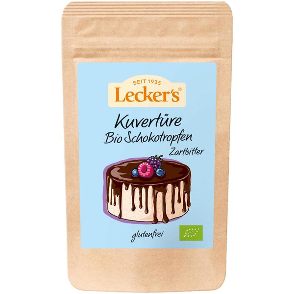 Produktfoto zu Kuvertüre Schoko Tropfen ZB