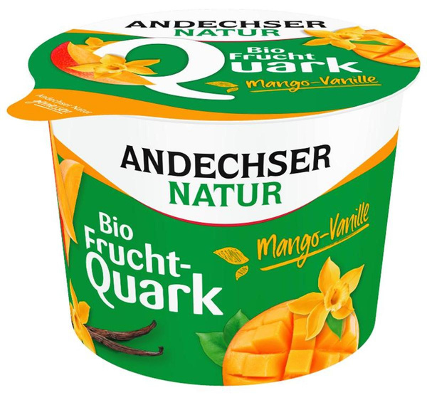 Produktfoto zu Fruchtquark Mango-Vanille groß