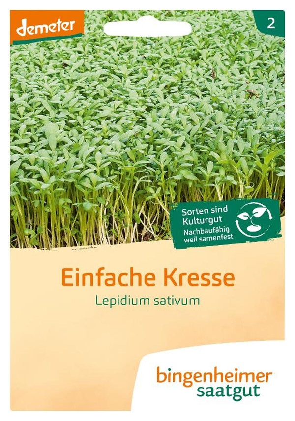 Produktfoto zu Einfache Kresse Demeter