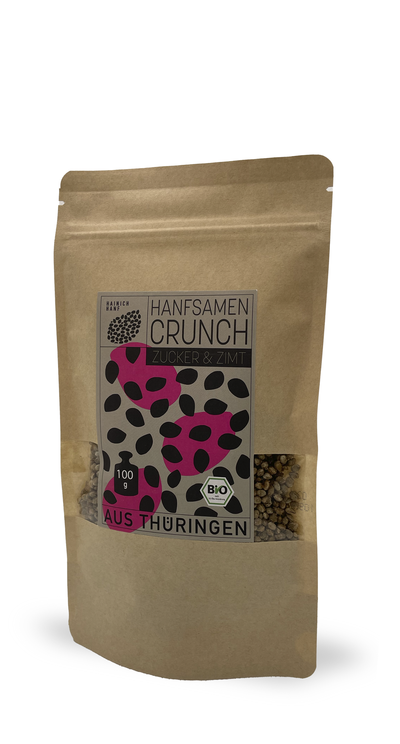 Produktfoto zu Hanfsamen Crunch Zucker & Zimt