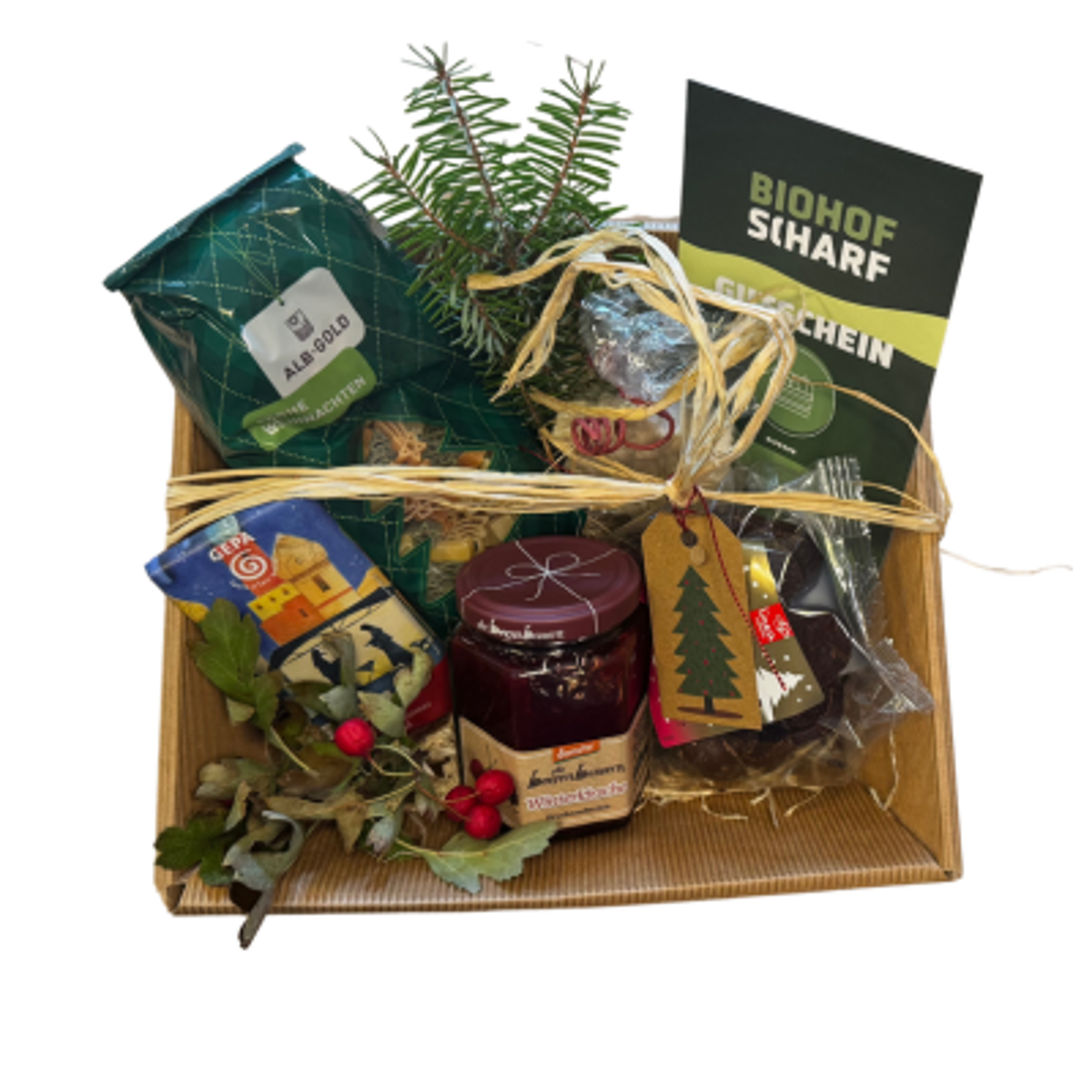 Geschenkkorb Weihnacht klein