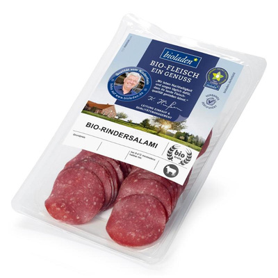 Produktfoto zu Rindersalami geschnitten