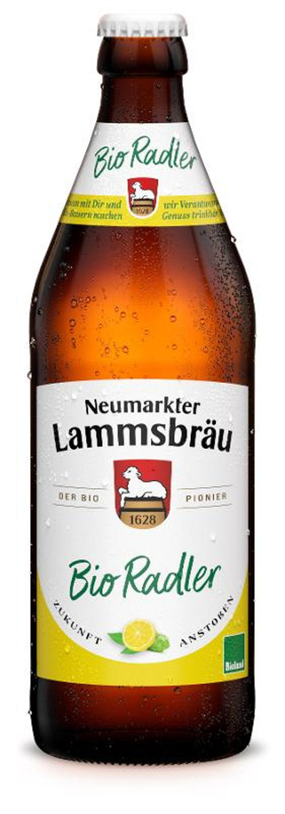 Produktfoto zu Lammsbräu Natur Radler