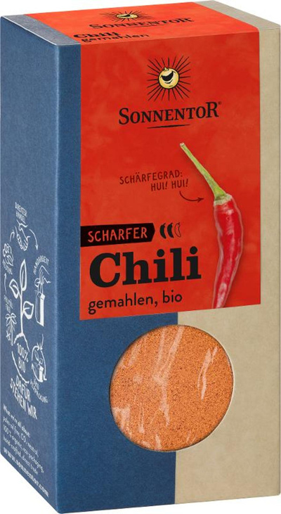 Produktfoto zu Chili gemahlen Tüte