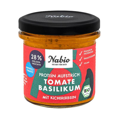 Produktfoto zu Protein - Aufstrich Kichererbse-Tomate