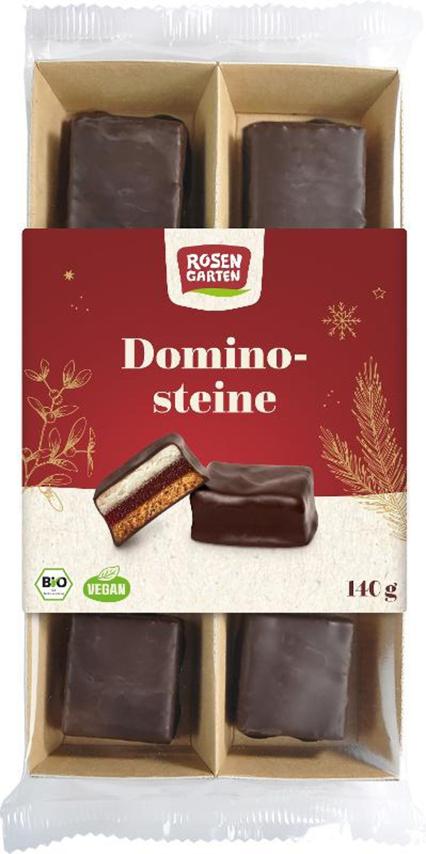 Produktfoto zu Zartbitter Dominosteine
