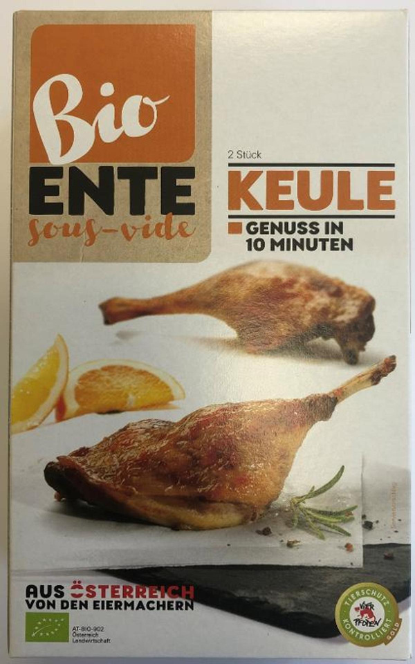 Produktfoto zu Sous-Vide Entenkeule 2 St. ca. 480g