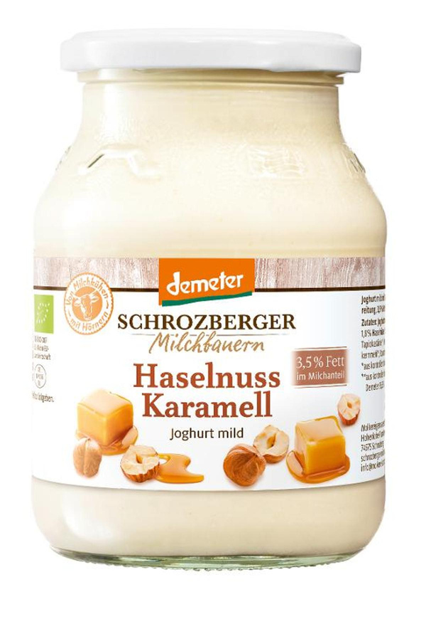 Produktfoto zu Joghurt Haselnuss Karamell 3,5