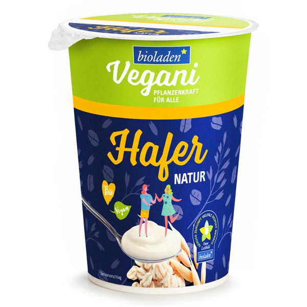 Produktfoto zu VEGANI Hafer Joghurt Alternative - natur