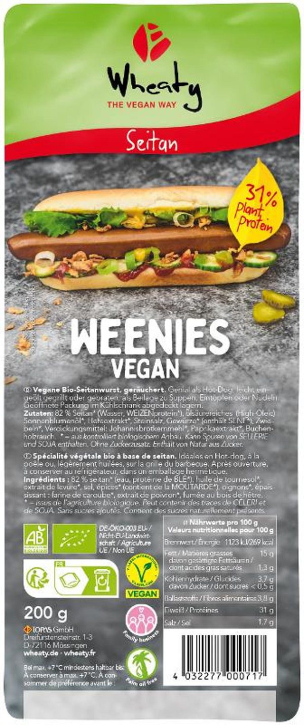 Produktfoto zu Wheaty Winzi-Weenies