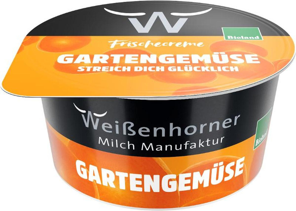Produktfoto zu Weißenhorner Gartengemüse Frischcreme
