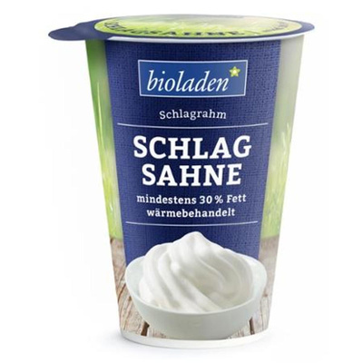 Produktfoto zu Schlagsahne 32% Becher