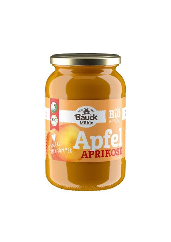 Produktfoto zu Apfel Aprikosenmus