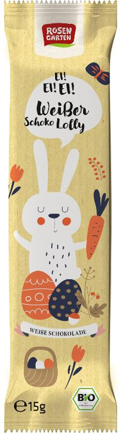 Produktfoto zu Weißer Lolly Hase