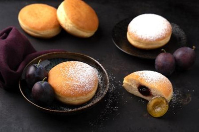 Produktfoto zu Pfannkuchen Pflaume (Berliner)