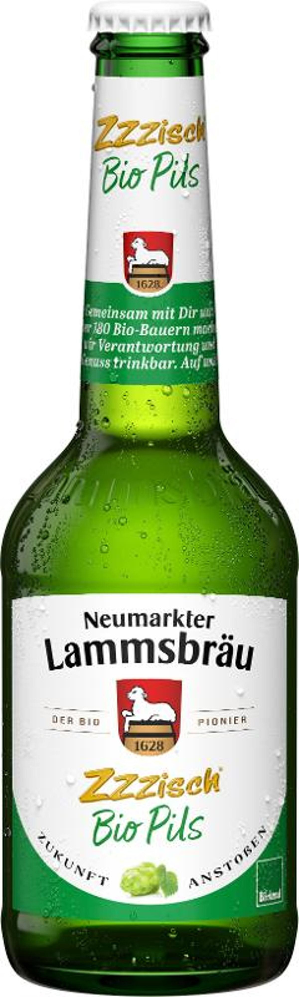 Produktfoto zu Lammsbräu Edelpils 0,33l Kaste