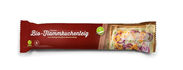 Produktfoto zu Flammkuchenteig gerollt