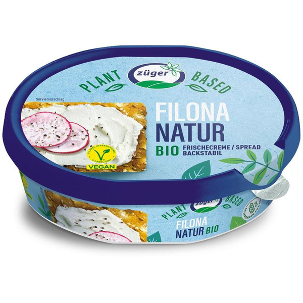 Produktfoto zu Filona - Frischcreme Natur vegan