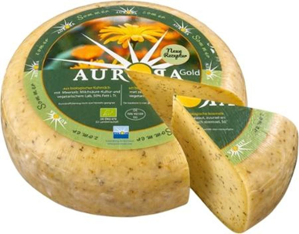 Produktfoto zu Sommerkäse mit Ringelblume