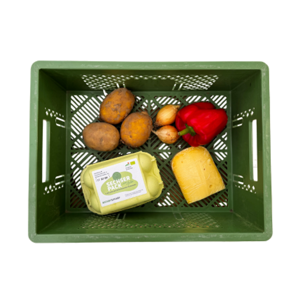 Produktfoto zu Bauernomlett mit Gemüse & Käse