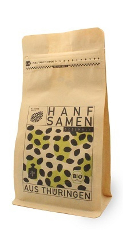 Produktfoto zu Hanfsamen geschält 250g