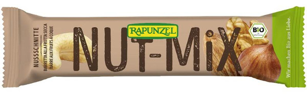 Produktfoto zu Rapunzel Fruchtschnitte Nut-Mix