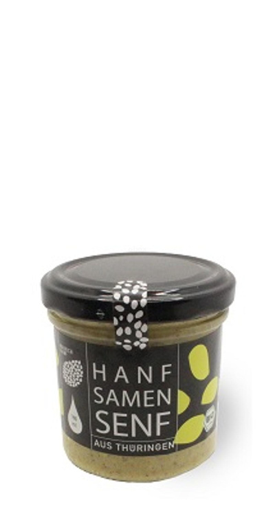 Produktfoto zu Hanfsamensenf 160 ml