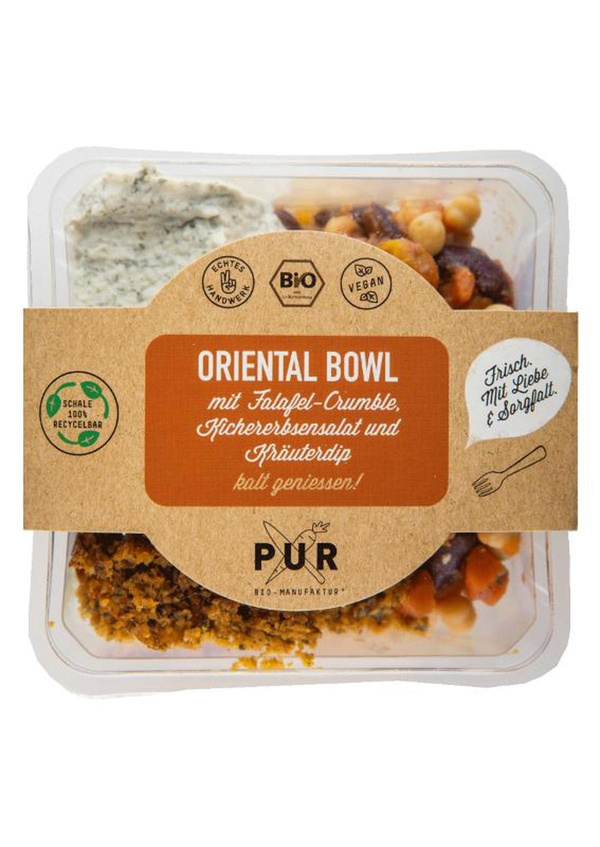 Produktfoto zu Oriental Bowl Falafelcrumble Kräuterd to go