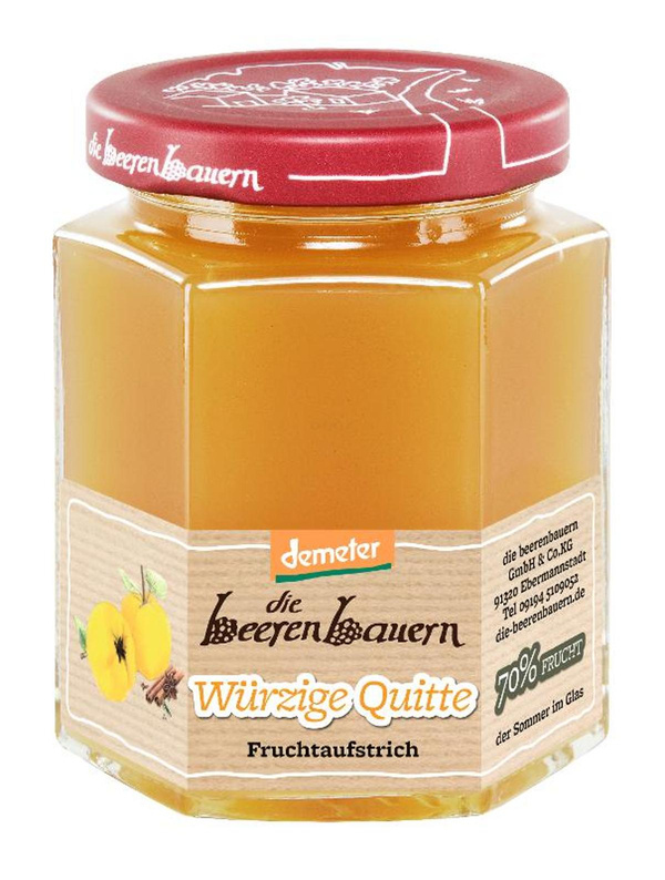 Produktfoto zu Würzige Quitte Fruchtaufstrich