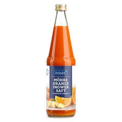Produktfoto zu Möhre Orange Ingwer Saft