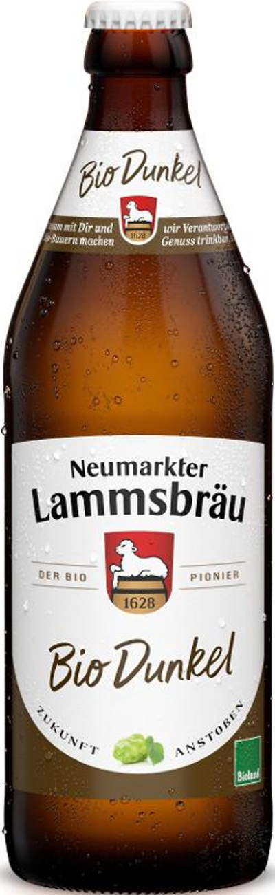 Produktfoto zu Lammsbräu Dunkel 0,5l Kasten