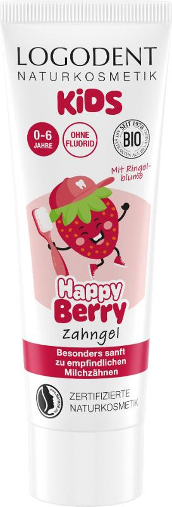 Produktfoto zu Kids Zahngel Erdbeer
