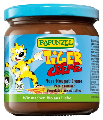 Produktfoto zu Rapunzel Tiger Creme, Nuss-Nougat-Creme