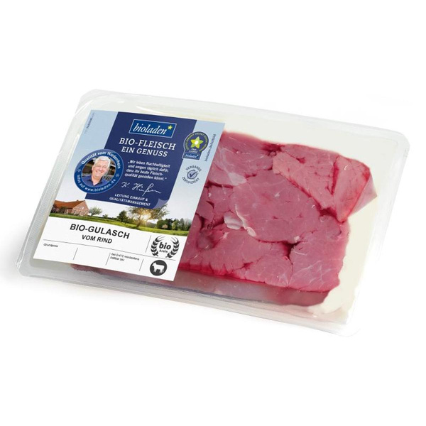 Produktfoto zu Gulasch vom Rind 400g