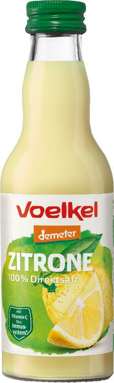 Produktfoto zu Zitronensaft Demeter