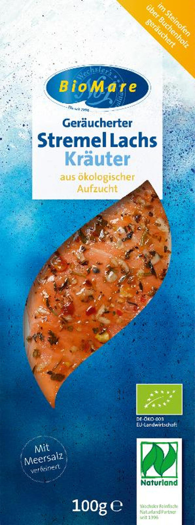 Produktfoto zu Stremellachs Kräuter, heißgerä